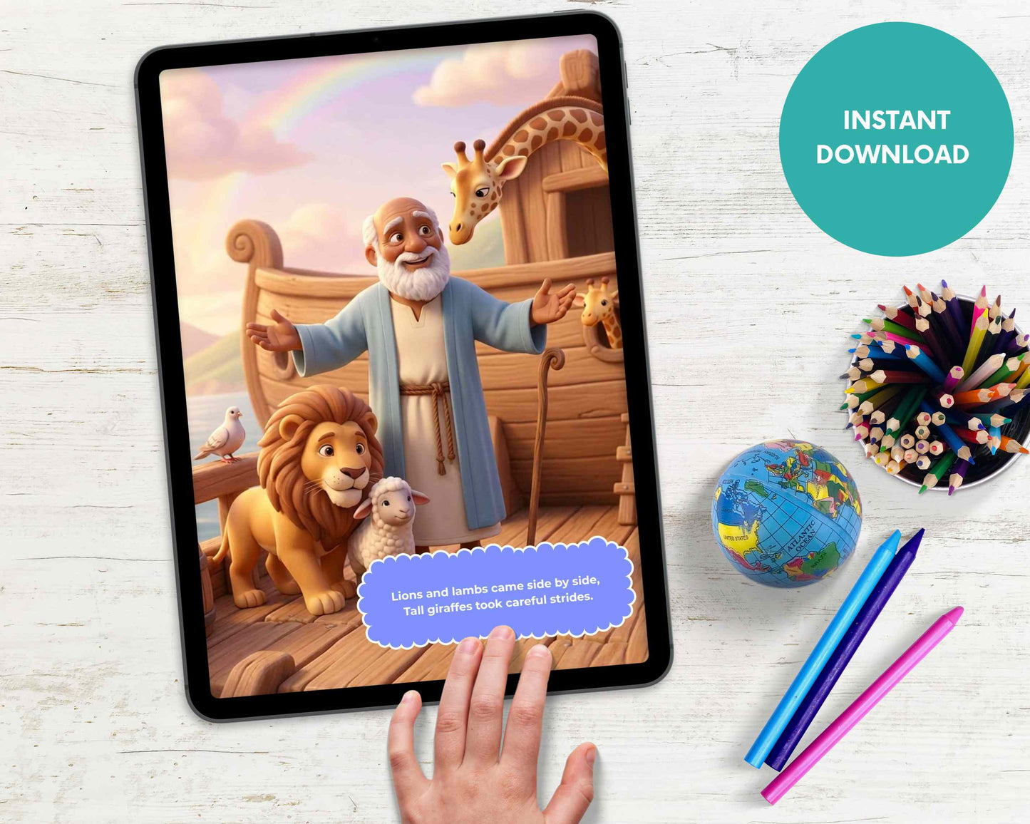 Noah’s Big Boat Adventure Kids Digital Storybook