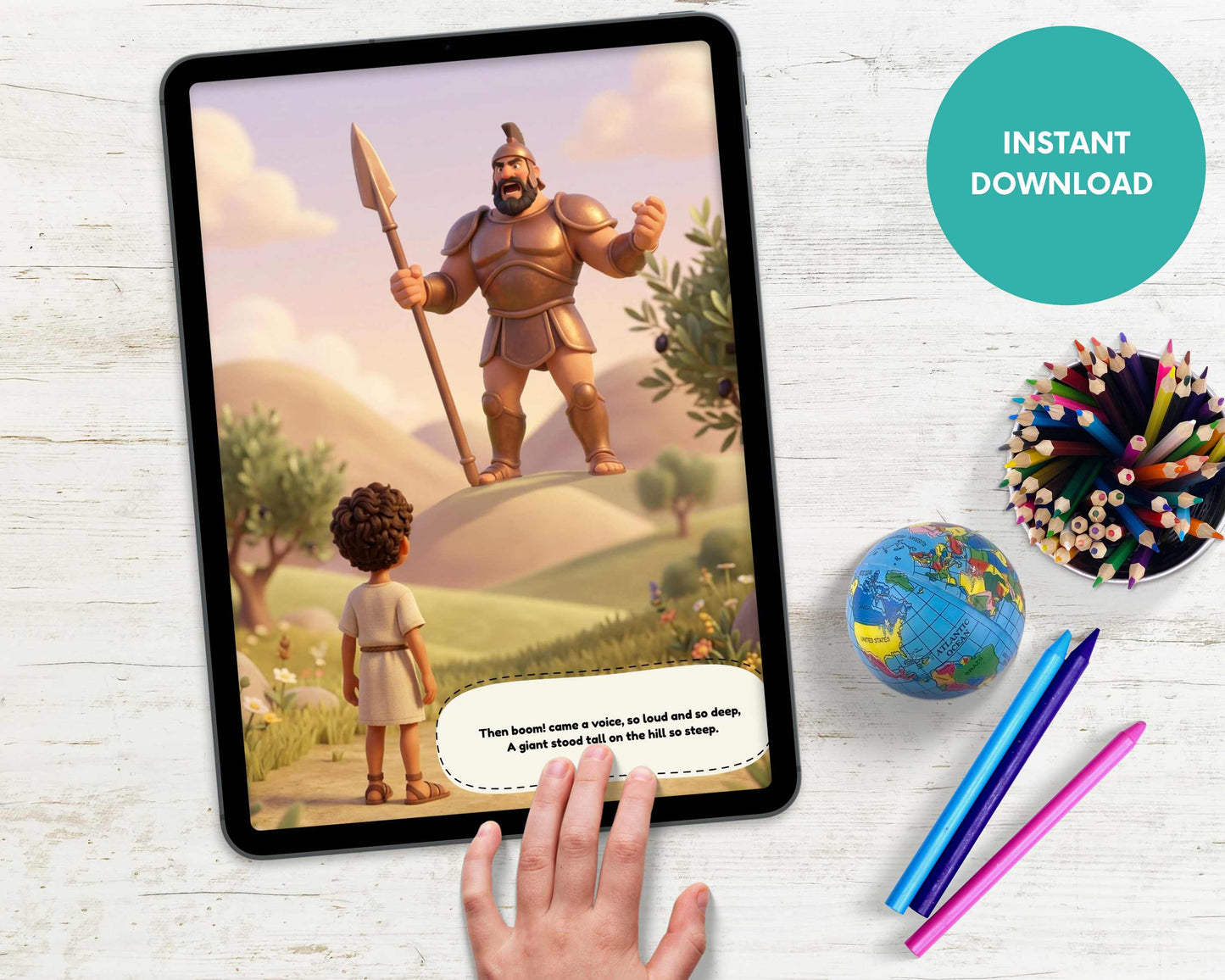 David and the Giant Kids Digital Storybook