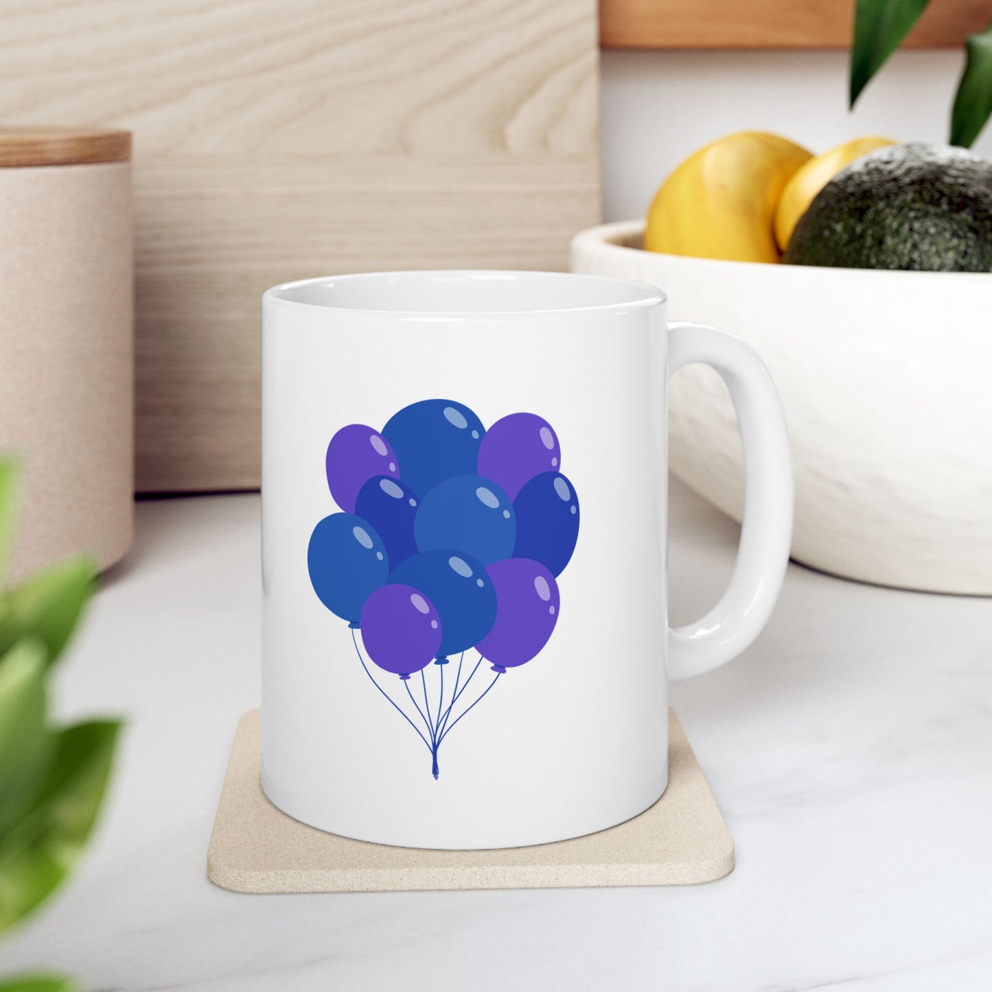 "We Love Because He First Loved Us" Inspirational Ceramic Mug for Christians