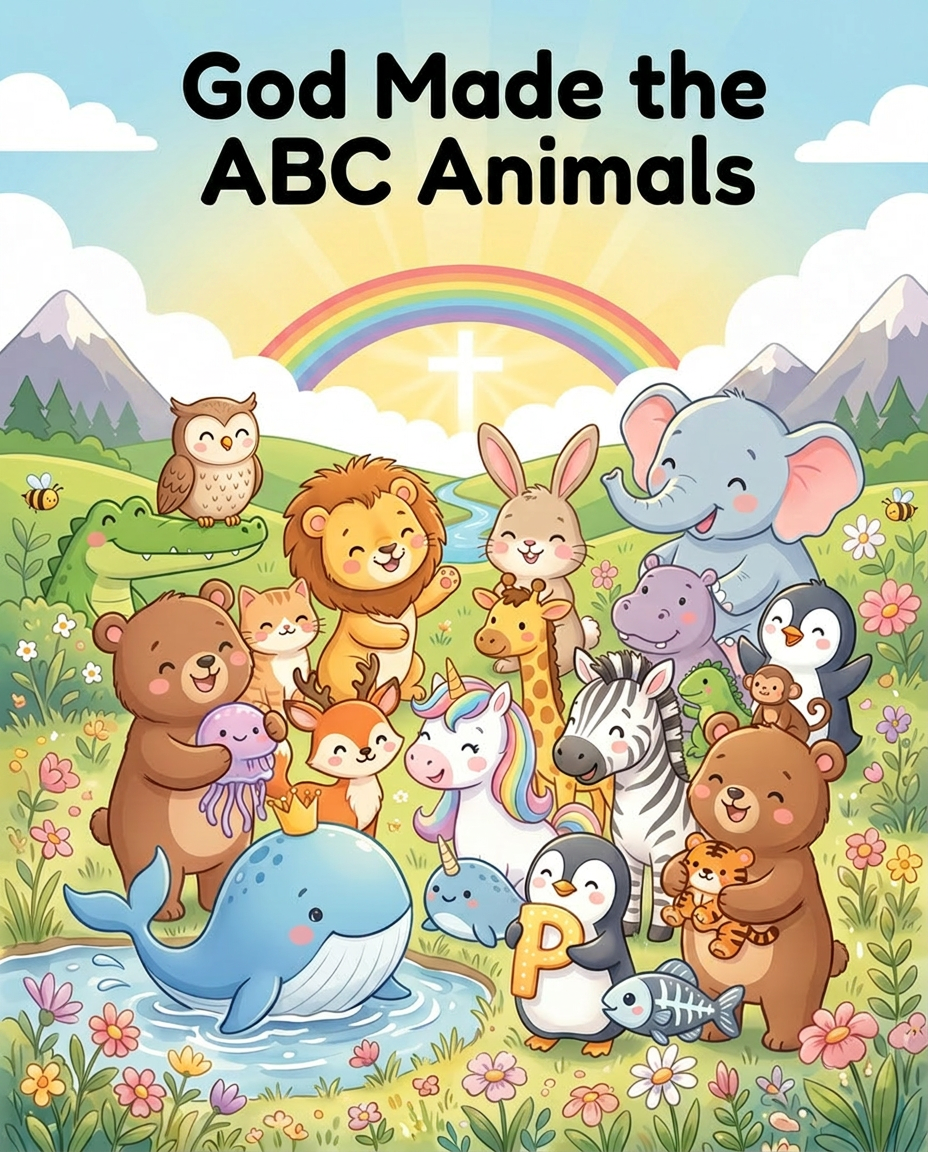 God Made the ABC Animals | Digital Flipbook