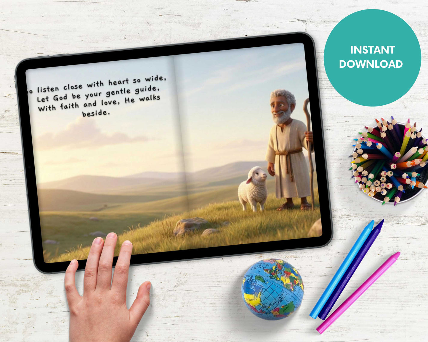 Moses and the Burning Bush Kids Digital Storybook