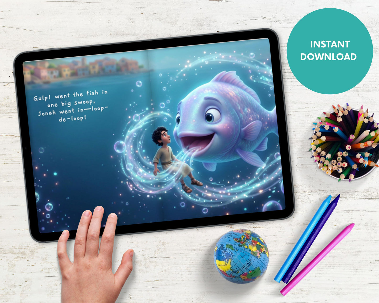 Jonah’s Fishy Adventure Kids Digital Storybook