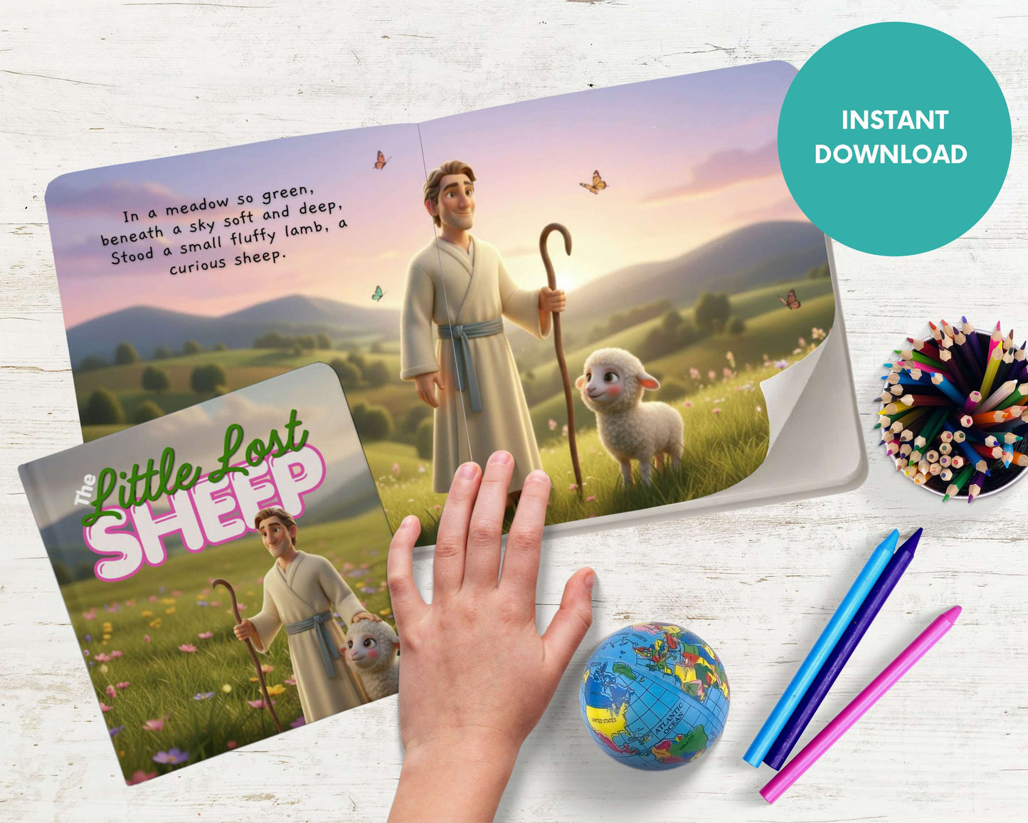 The Little Lost Sheep Kids Digital Storybook