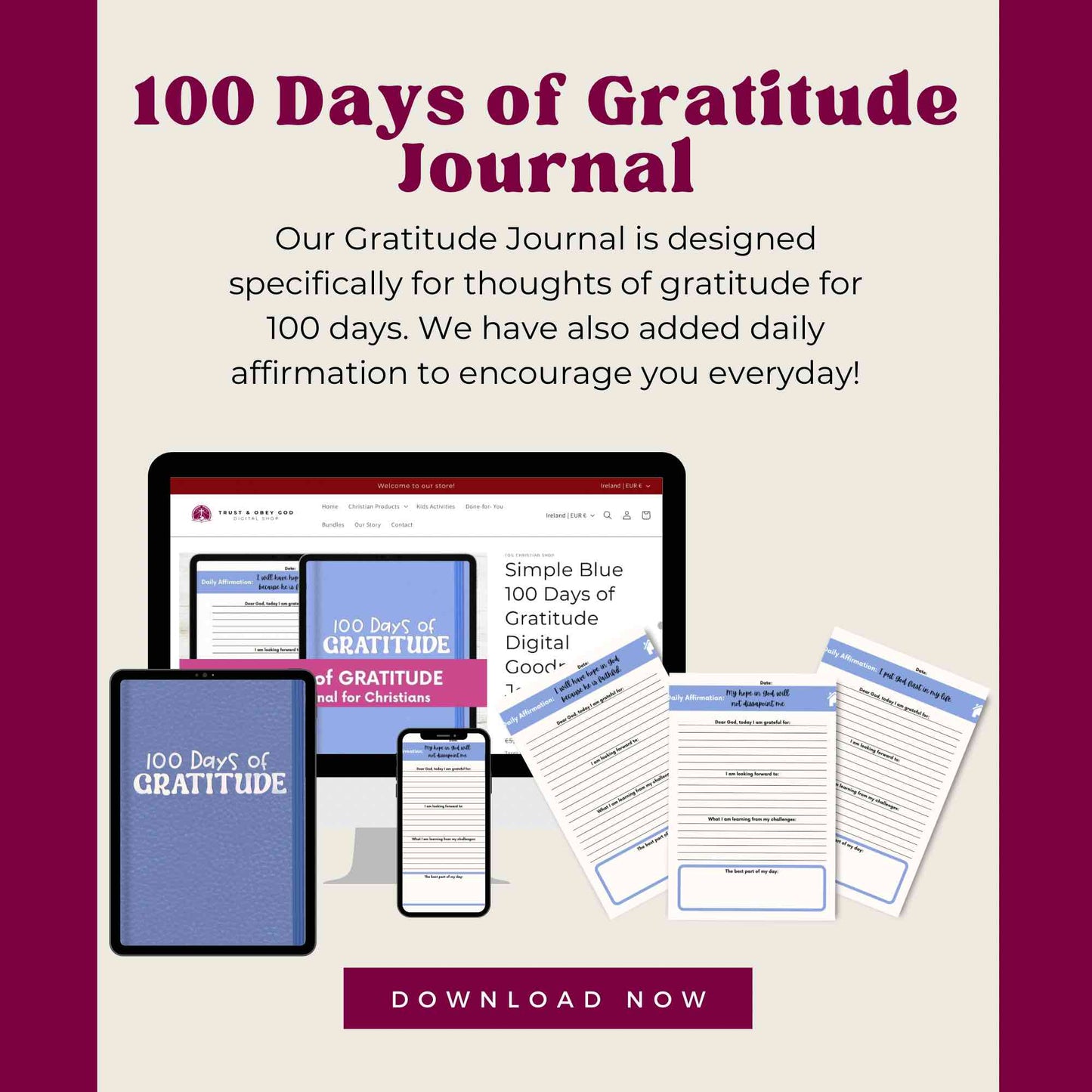 Handwritten Bible Verse Digital Stickers for Goodnotes Planner