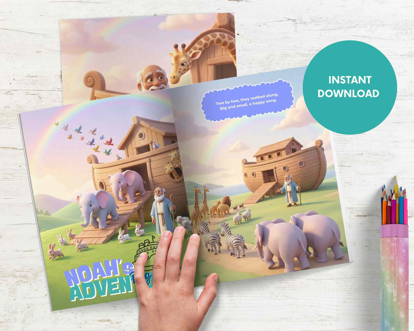 Noah’s Big Boat Adventure Kids Digital Storybook