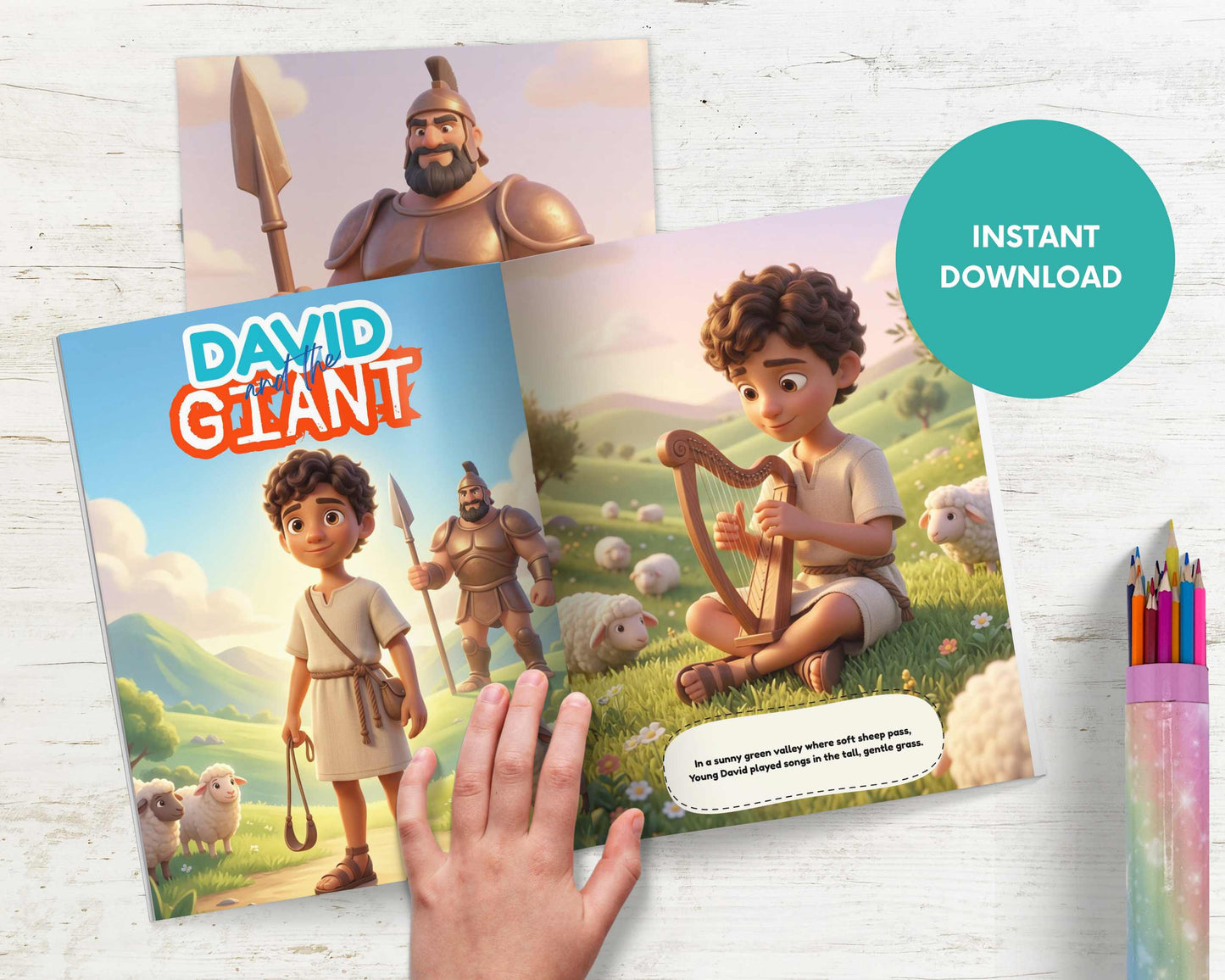 David and the Giant Kids Digital Storybook