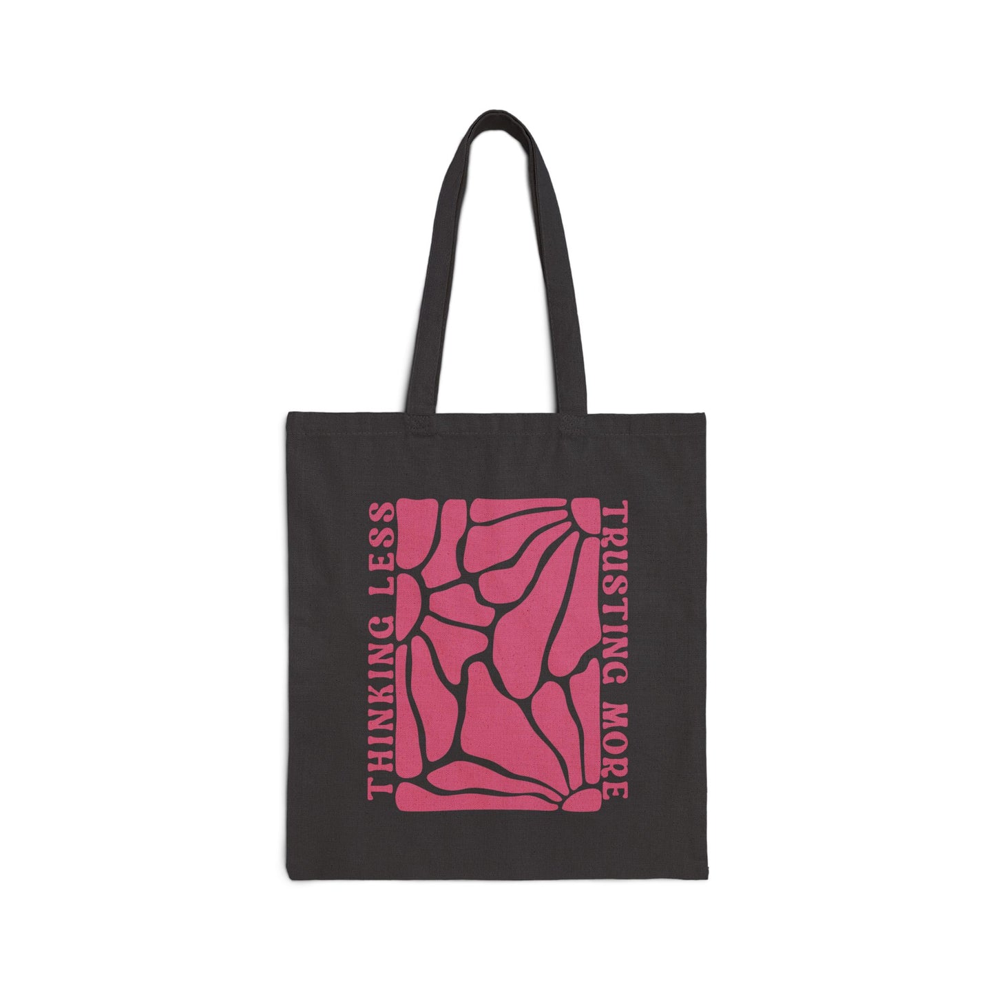 Thinking Less, Trusting More Inspirational Shopper Bag