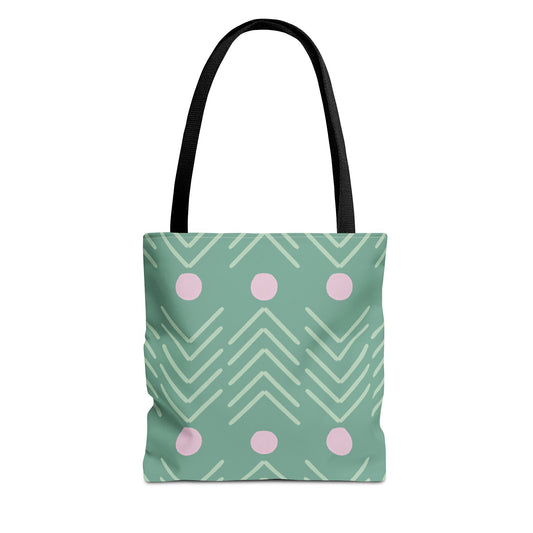 Chic Geometric Tote Bag - Eco-Friendly Everyday Carry