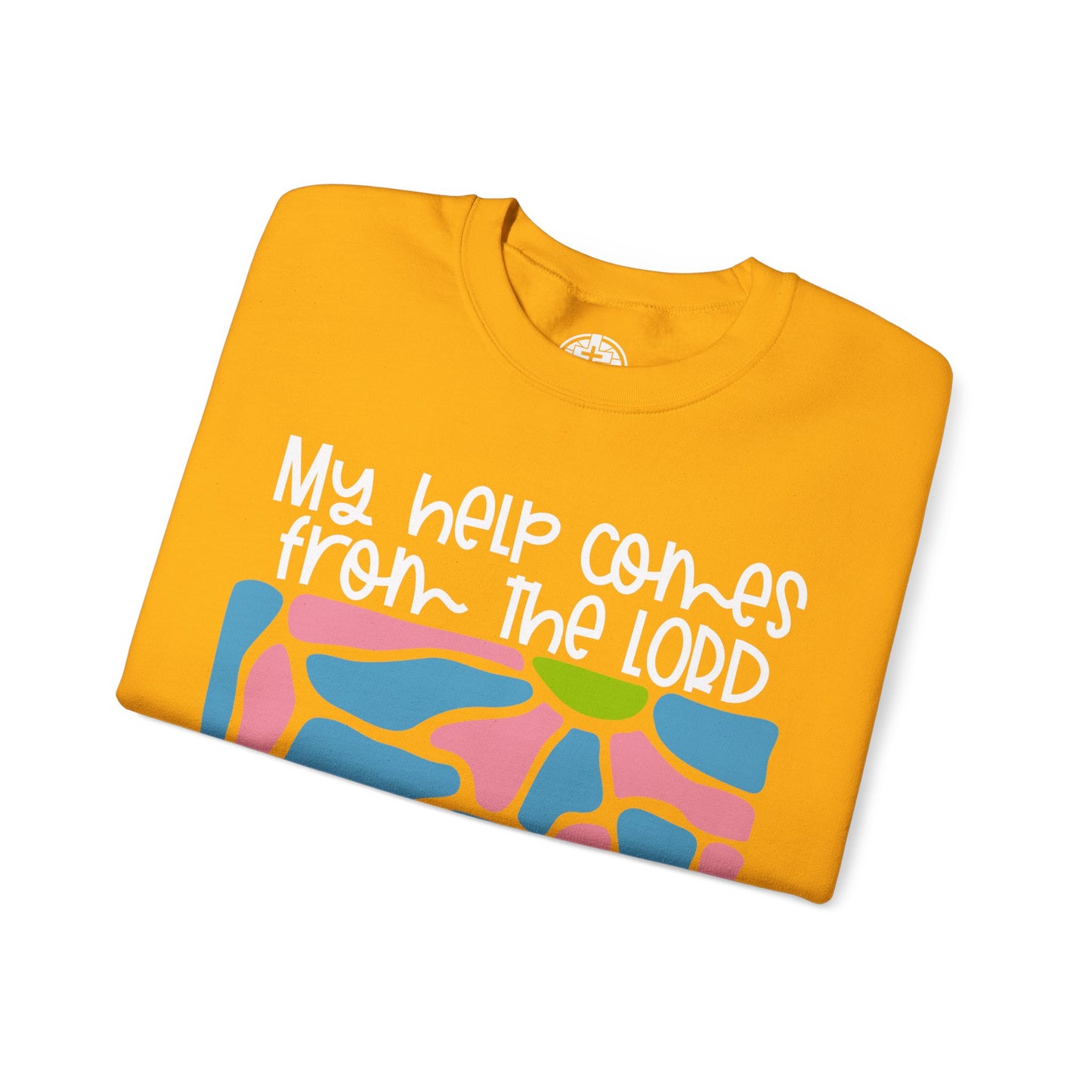 My Help Comes from the Lord | Cozy Faith Sweatshirt