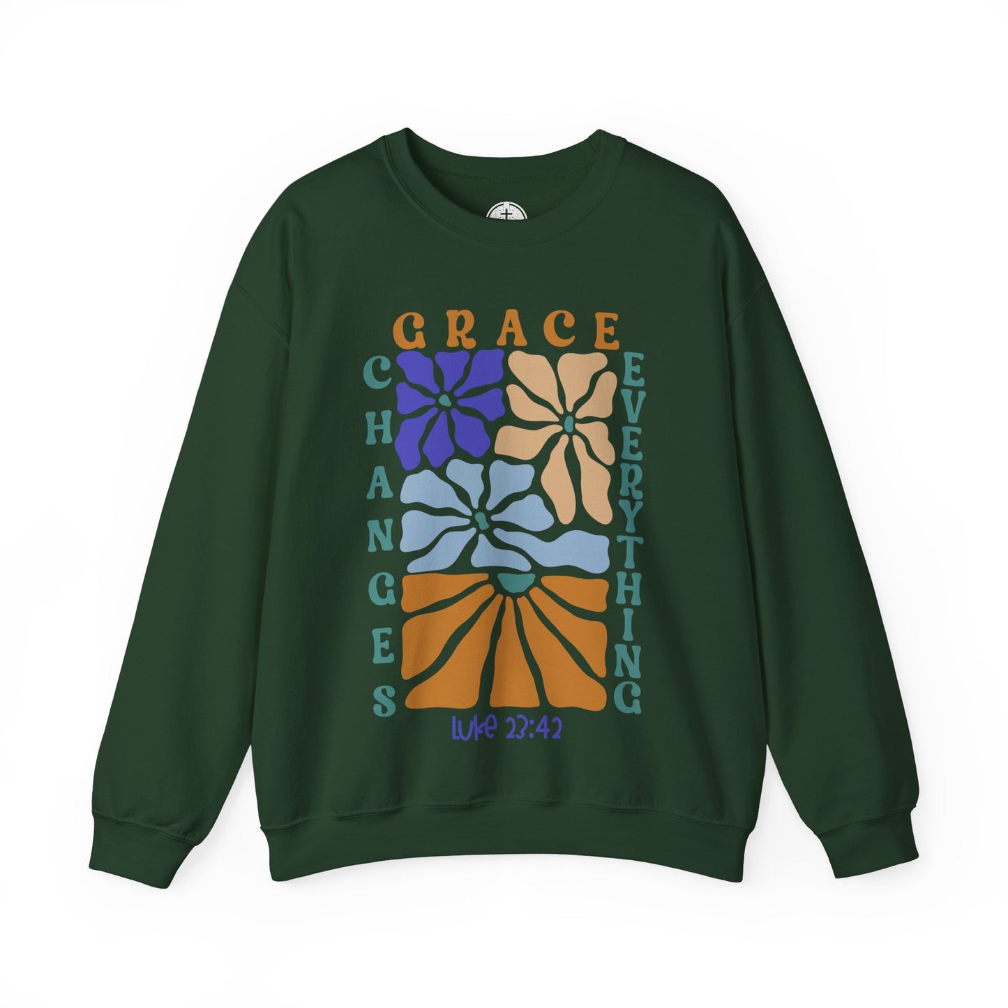 Grace Changes Everything Crewneck Sweatshirt - Unisex Heavy Blend™