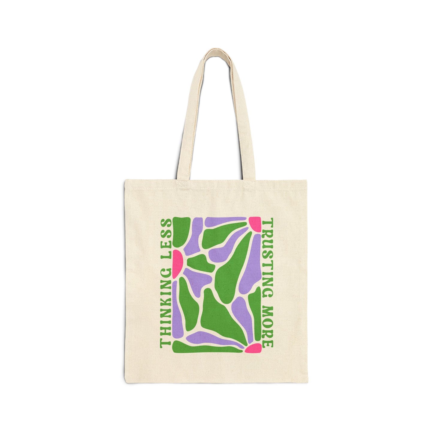 Thinking Less, Trusting More Inspirational Shopper Bag