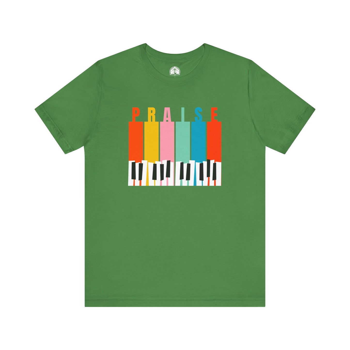 Praise Piano Unisex Jersey Short Sleeve Tee – Vibrant Music-Inspired Graphic Shirt