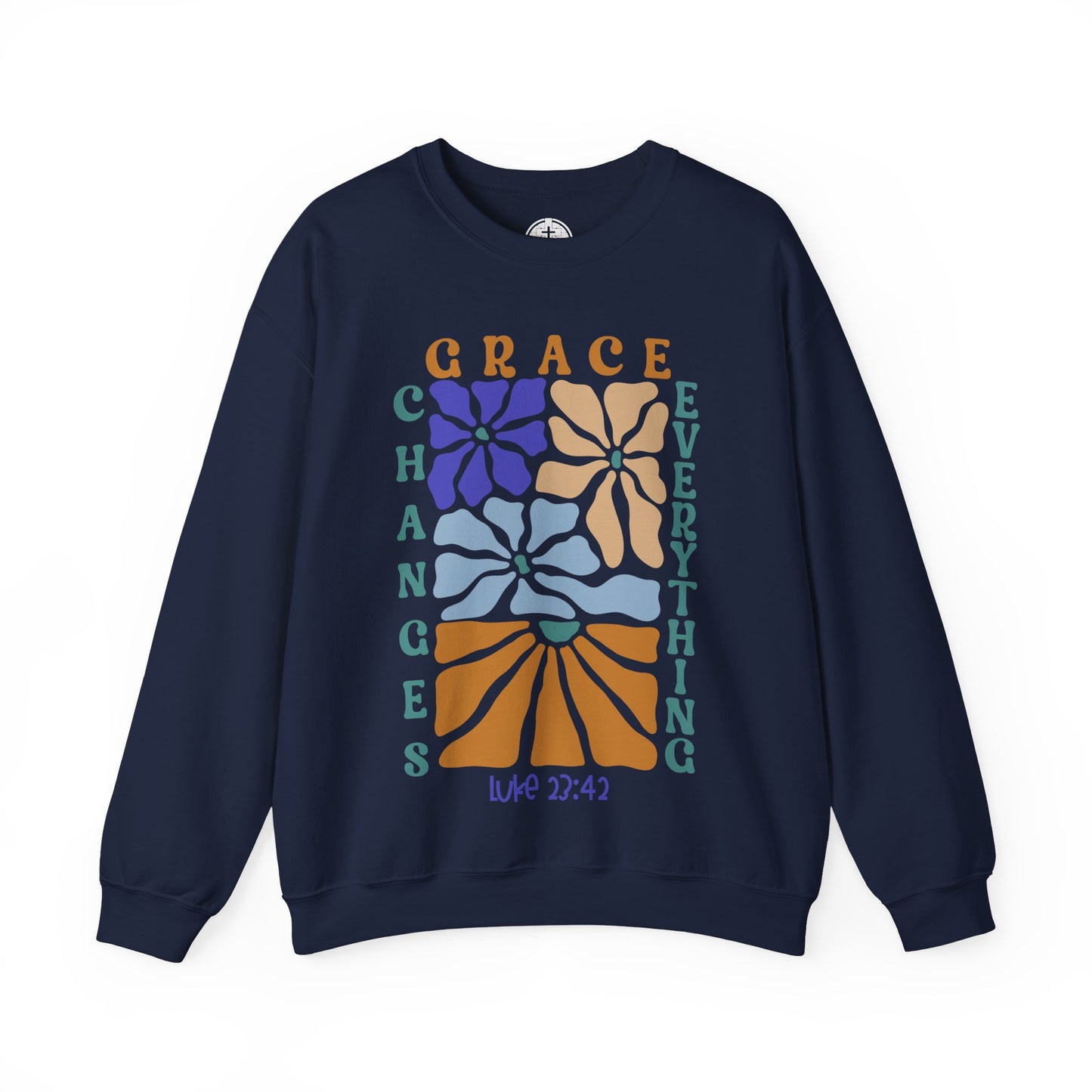 Grace Changes Everything Crewneck Sweatshirt - Unisex Heavy Blend™