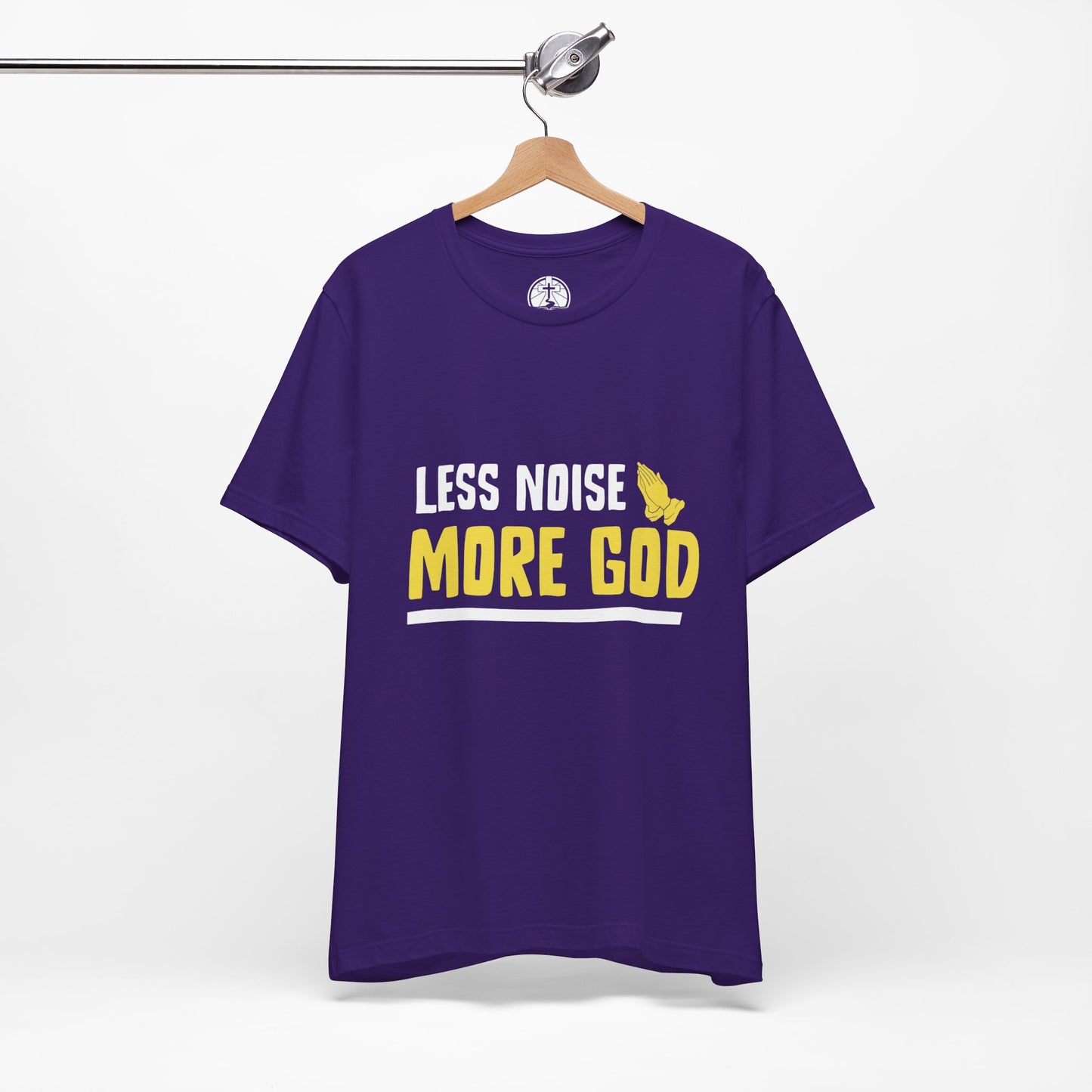 Christian Inspirational Tee - Less Noise More God