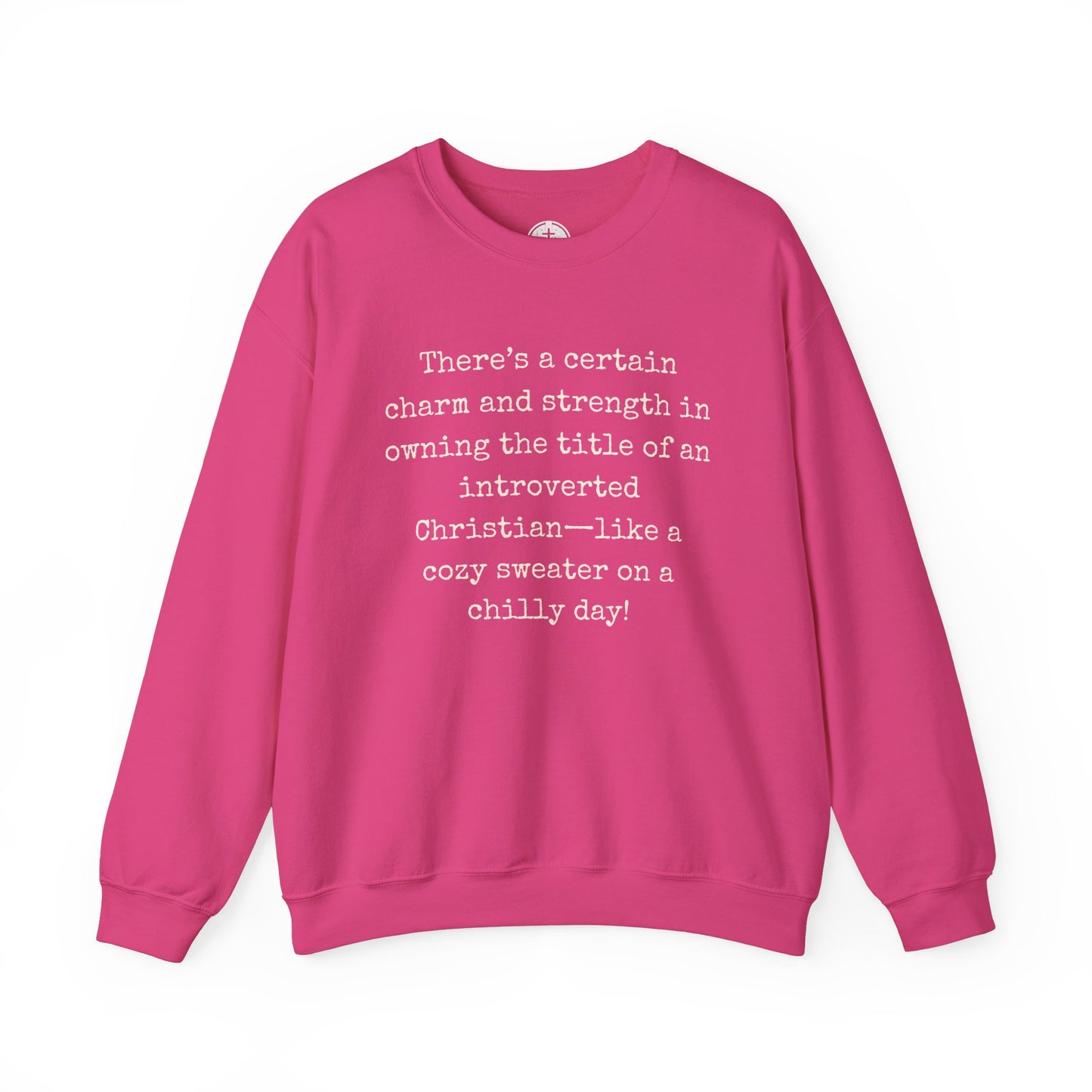 Cozy Christian Crewneck Sweatshirt for Christian Introverts