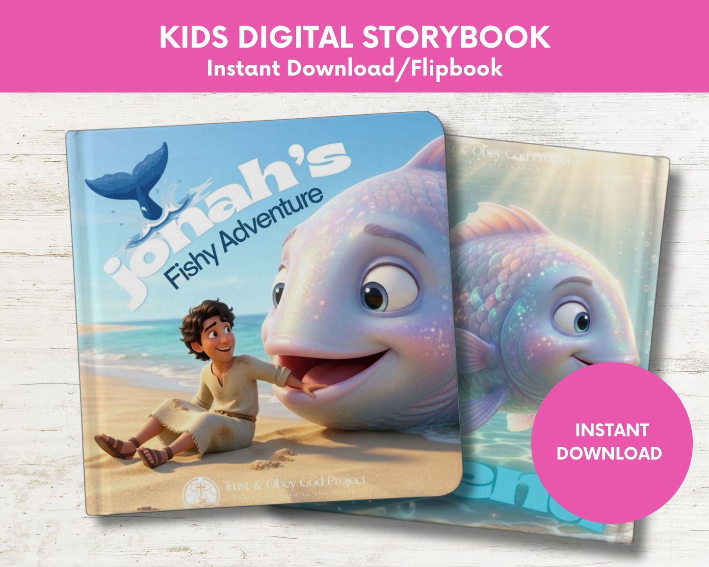 Jonah’s Fishy Adventure Kids Digital Storybook
