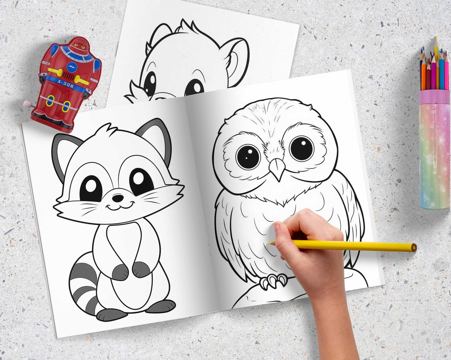 Woodland Animals Coloring Pages