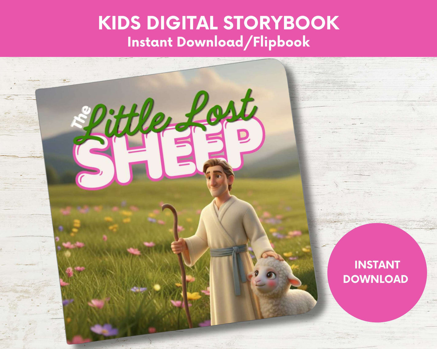 The Little Lost Sheep Kids Digital Storybook