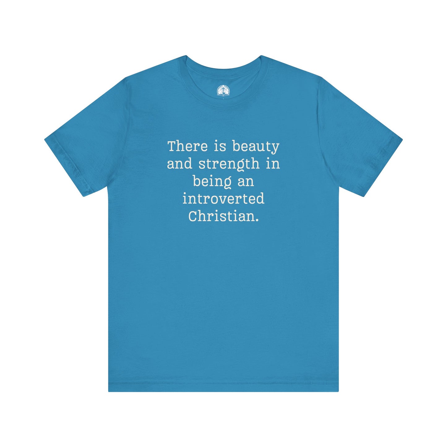 Inspirational Introvert Christian Jersey Short Sleeve T-Shirt