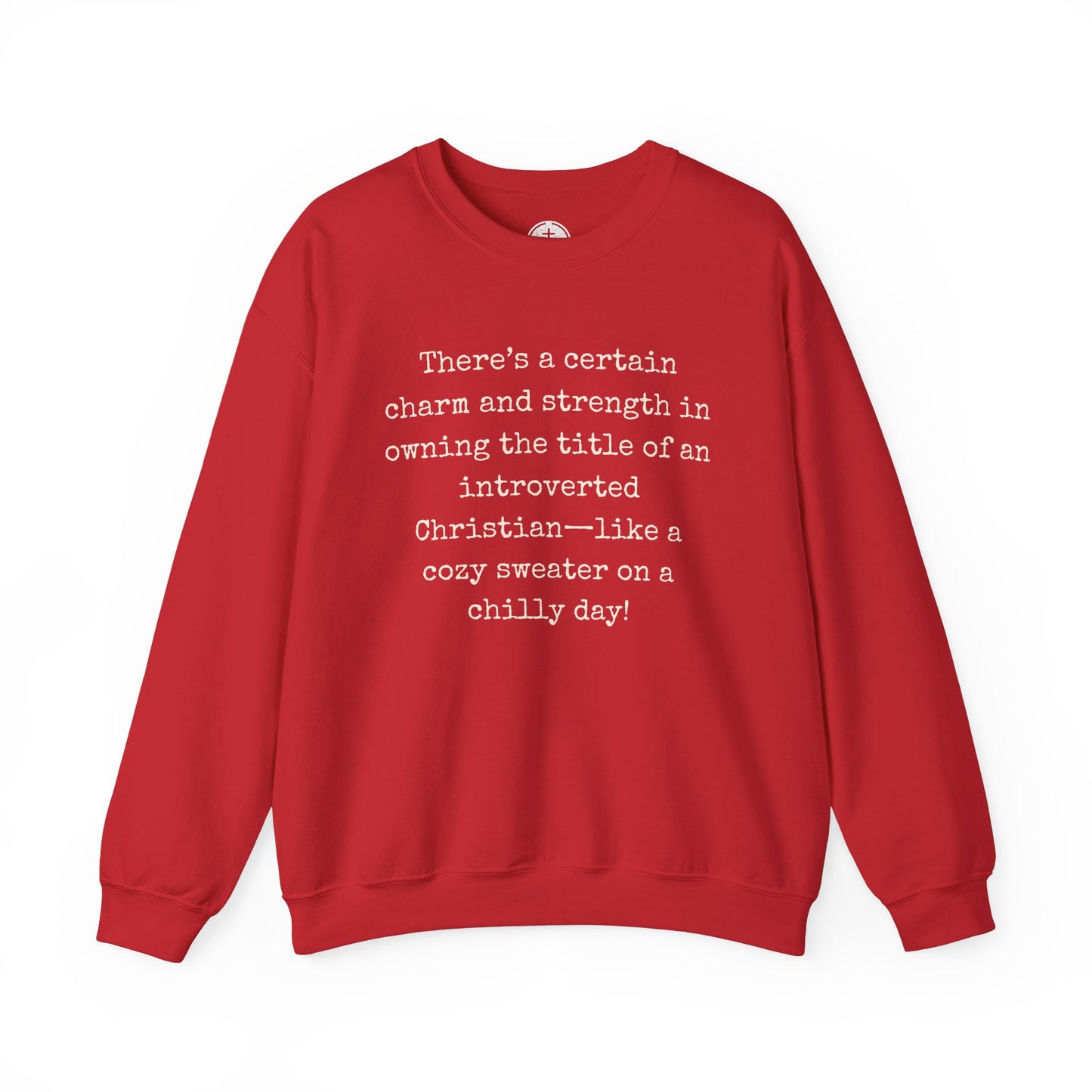 Cozy Christian Crewneck Sweatshirt for Christian Introverts