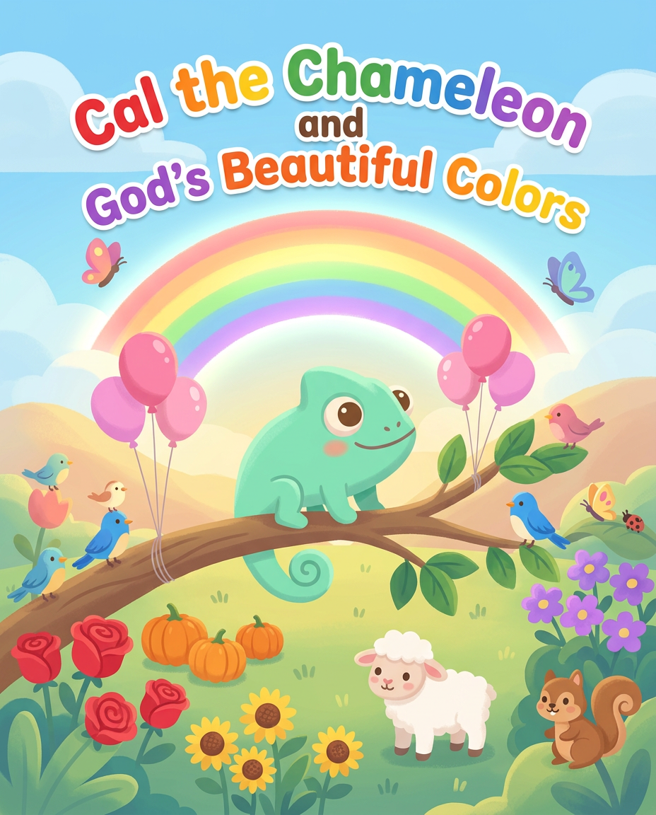 Cal the Chameleon and God’s Beautiful Colors | Digital Flipbook