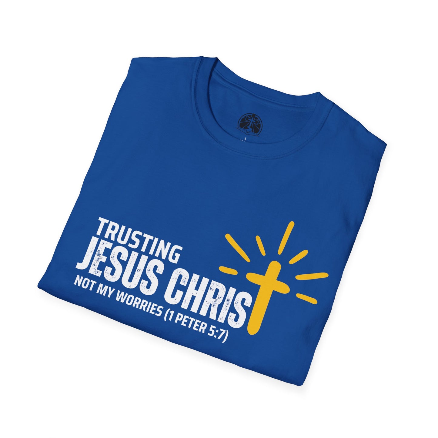 Trusting Jesus Christ Inspirational Christian Softstyle T-Shirt