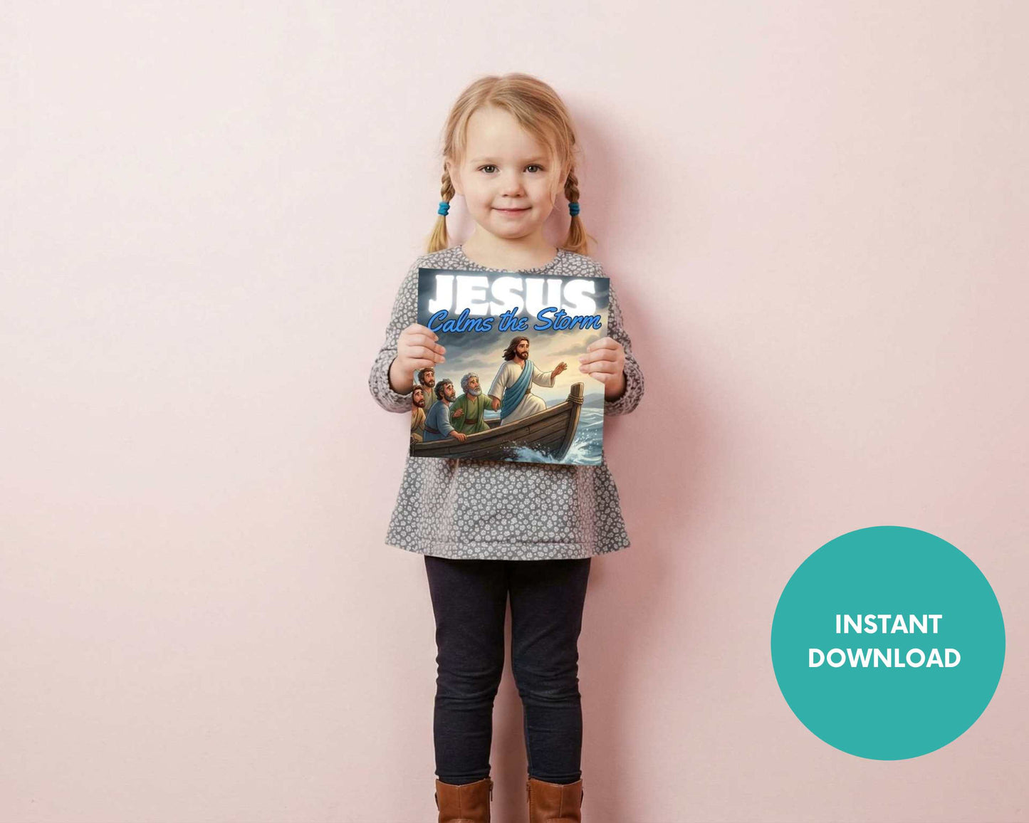 Jesus Calms the Storm Kids Digital Storybook