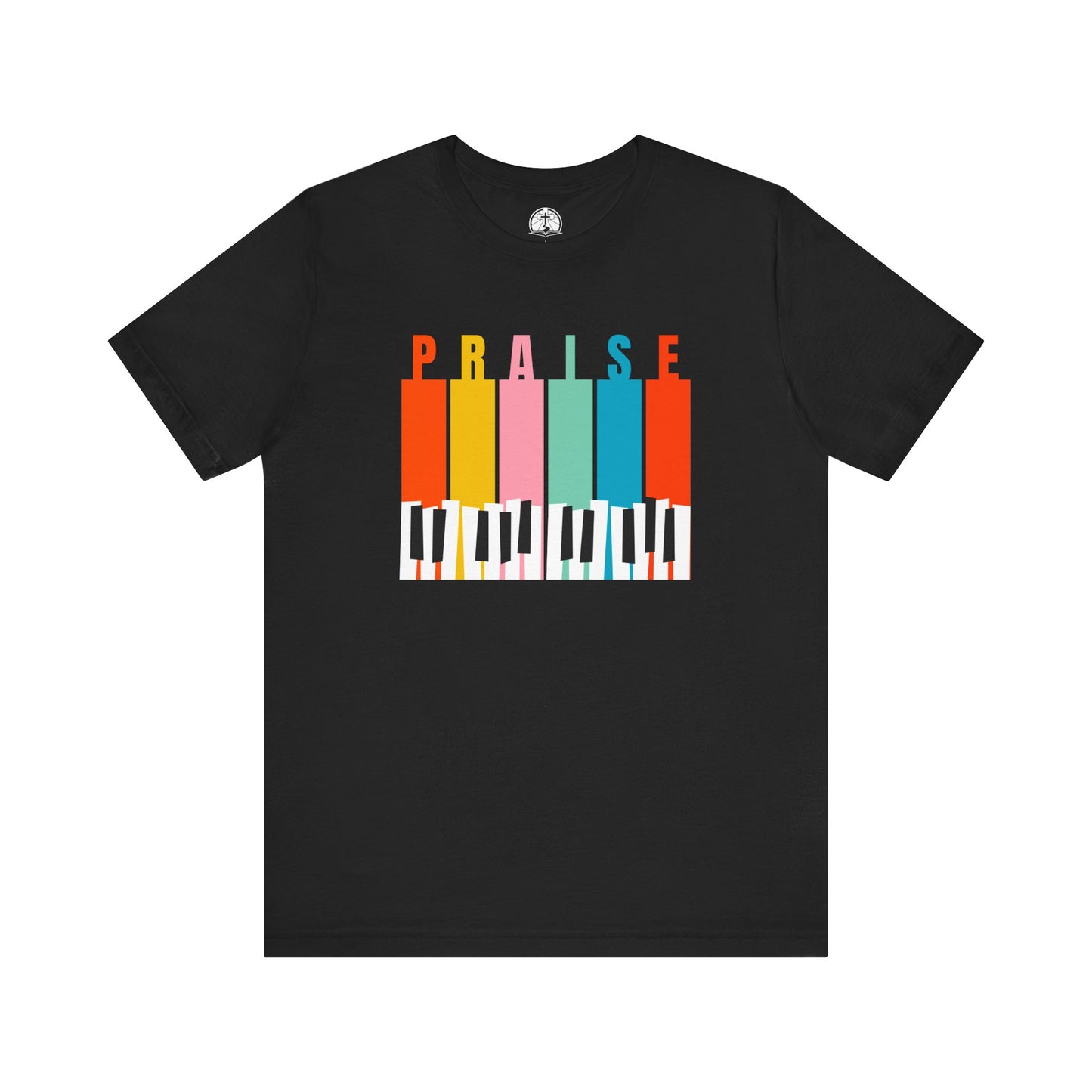 Praise Piano Unisex Jersey Short Sleeve Tee – Vibrant Music-Inspired Graphic Shirt