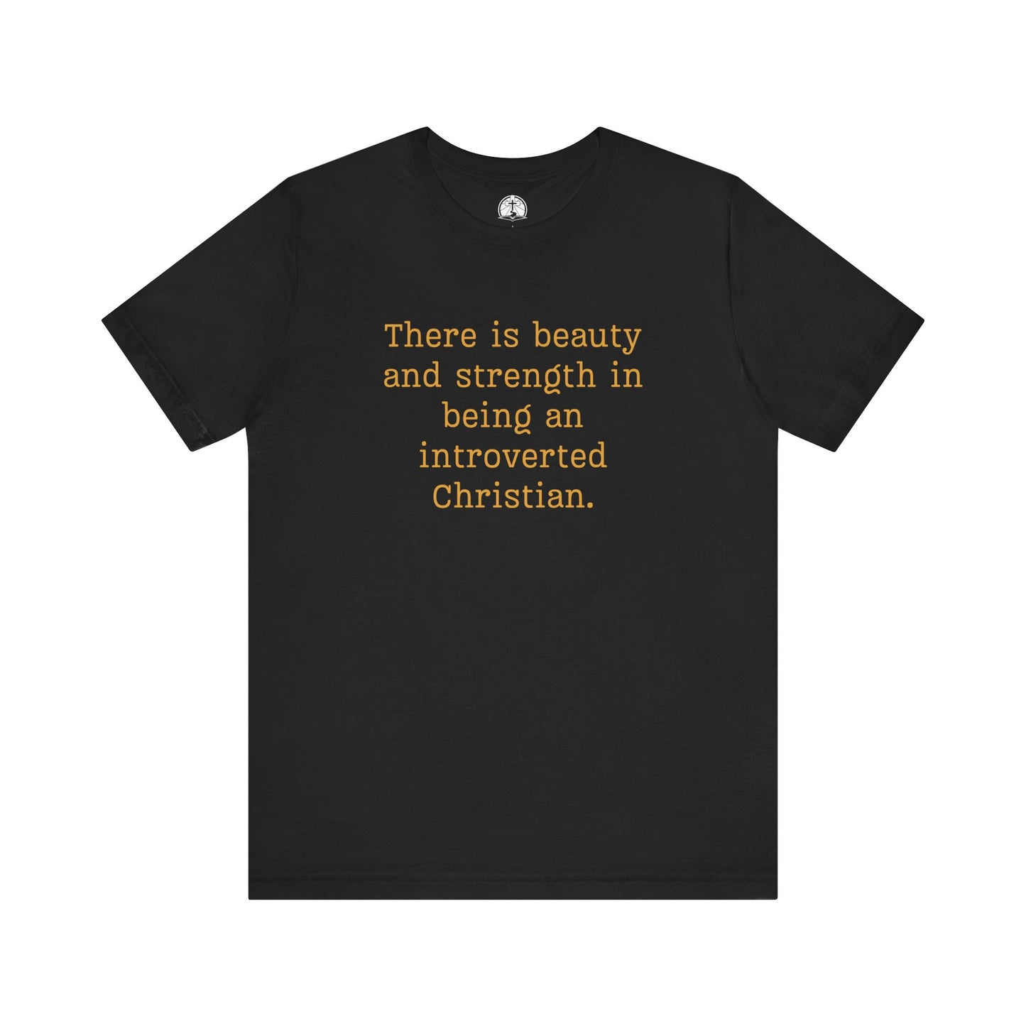 Inspirational Introvert Christian Jersey Short Sleeve T-Shirt