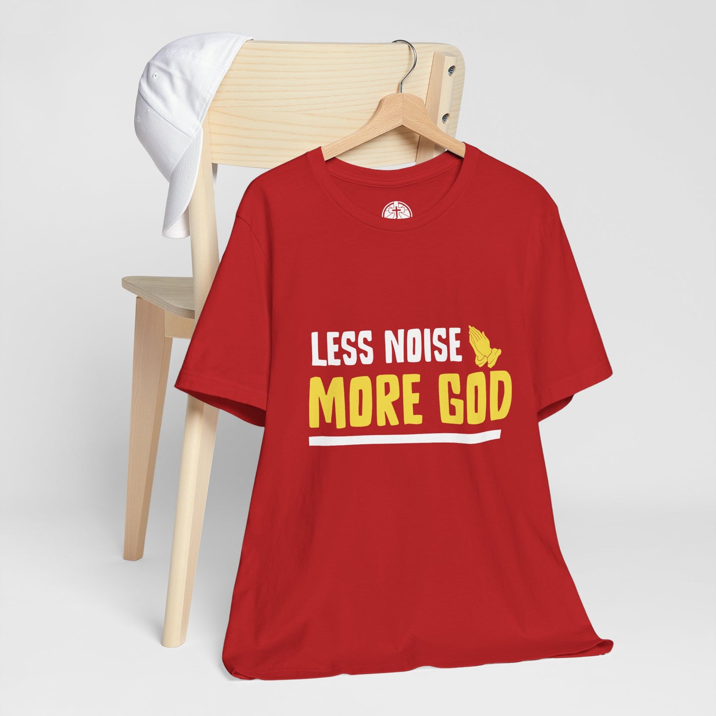 Christian Inspirational Tee - Less Noise More God