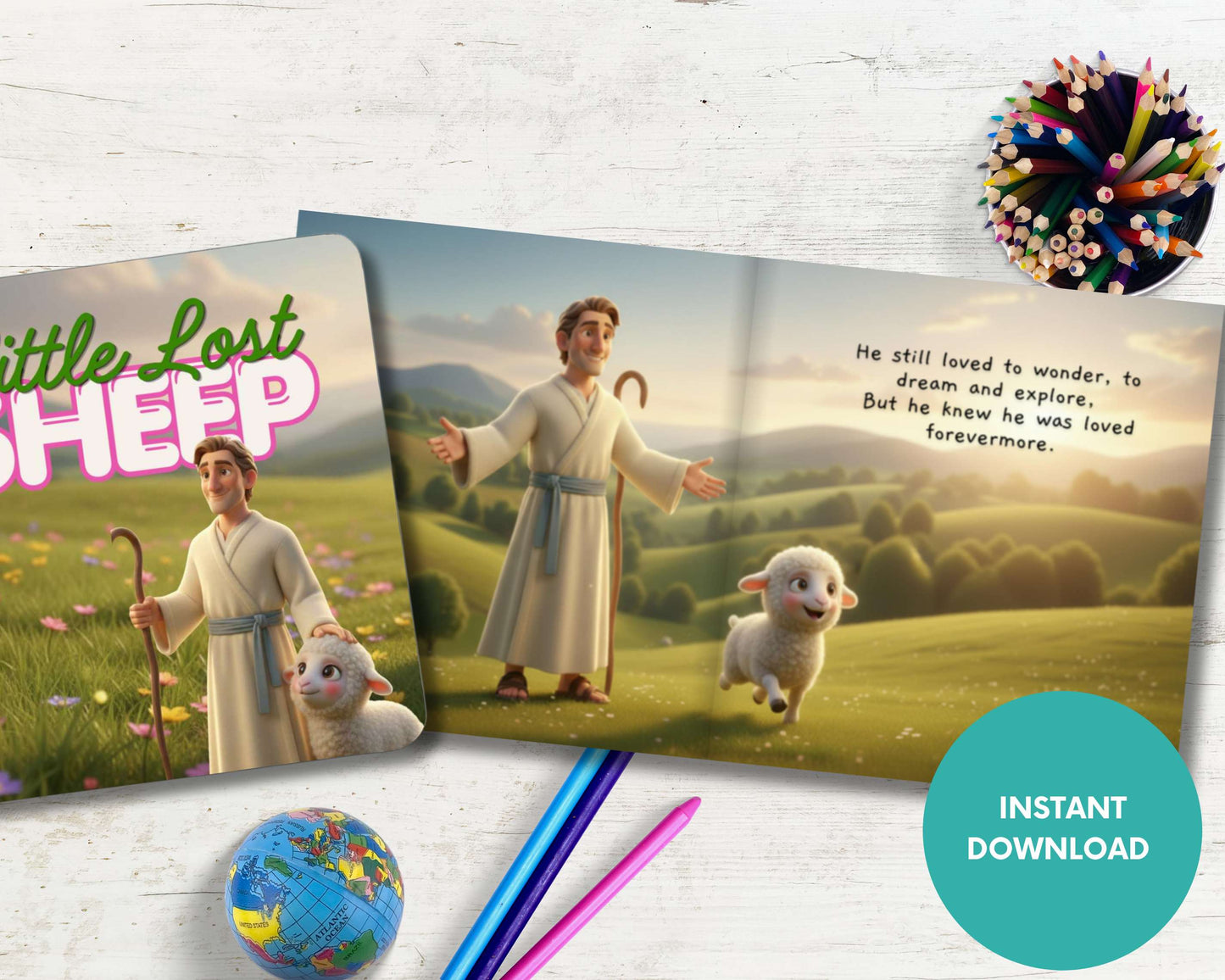 The Little Lost Sheep Kids Digital Storybook