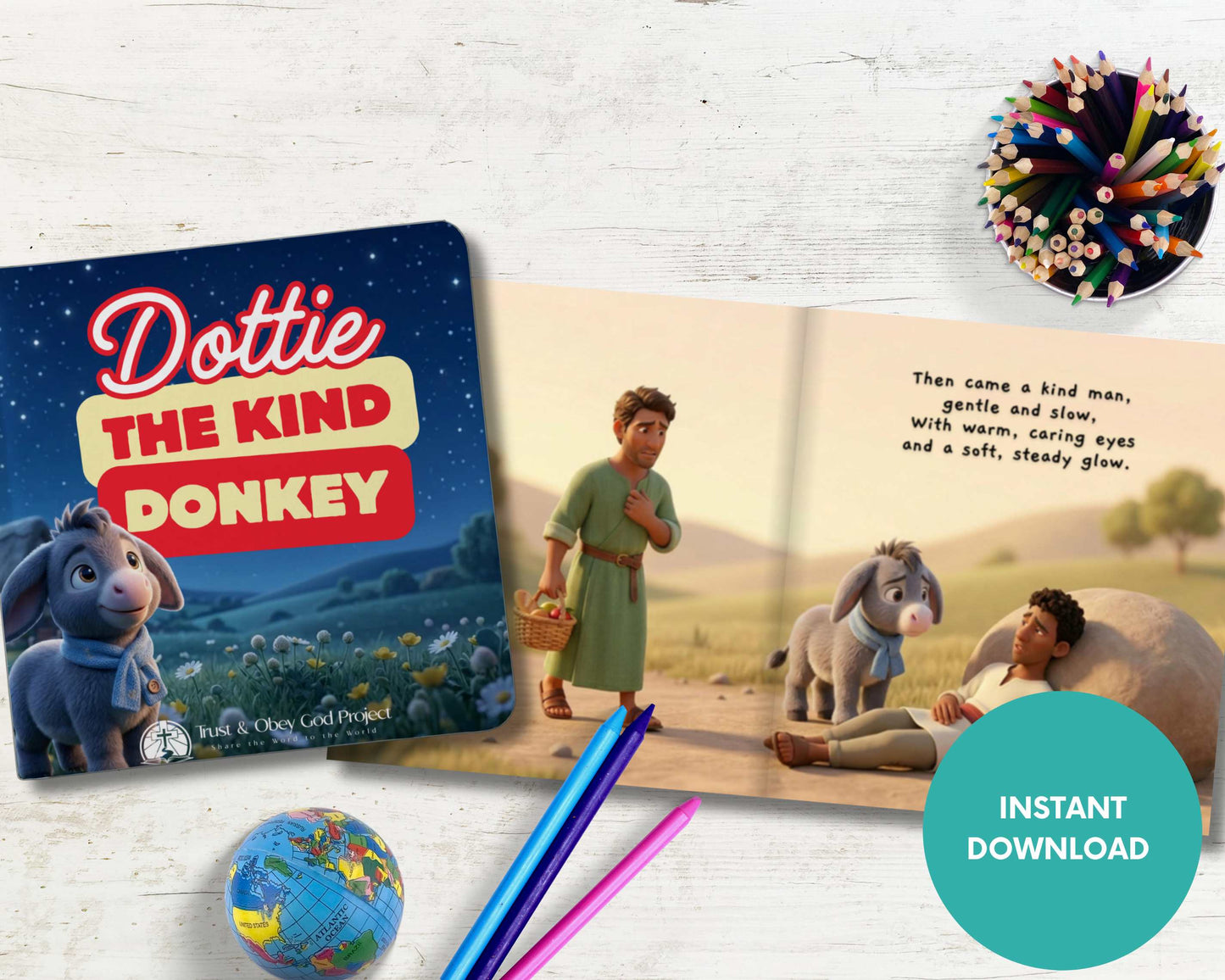 Dottie the Kind Donkey Kids Digital Storybook