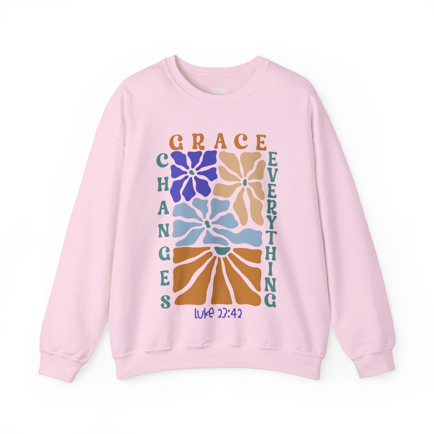 Grace Changes Everything Crewneck Sweatshirt - Unisex Heavy Blend™