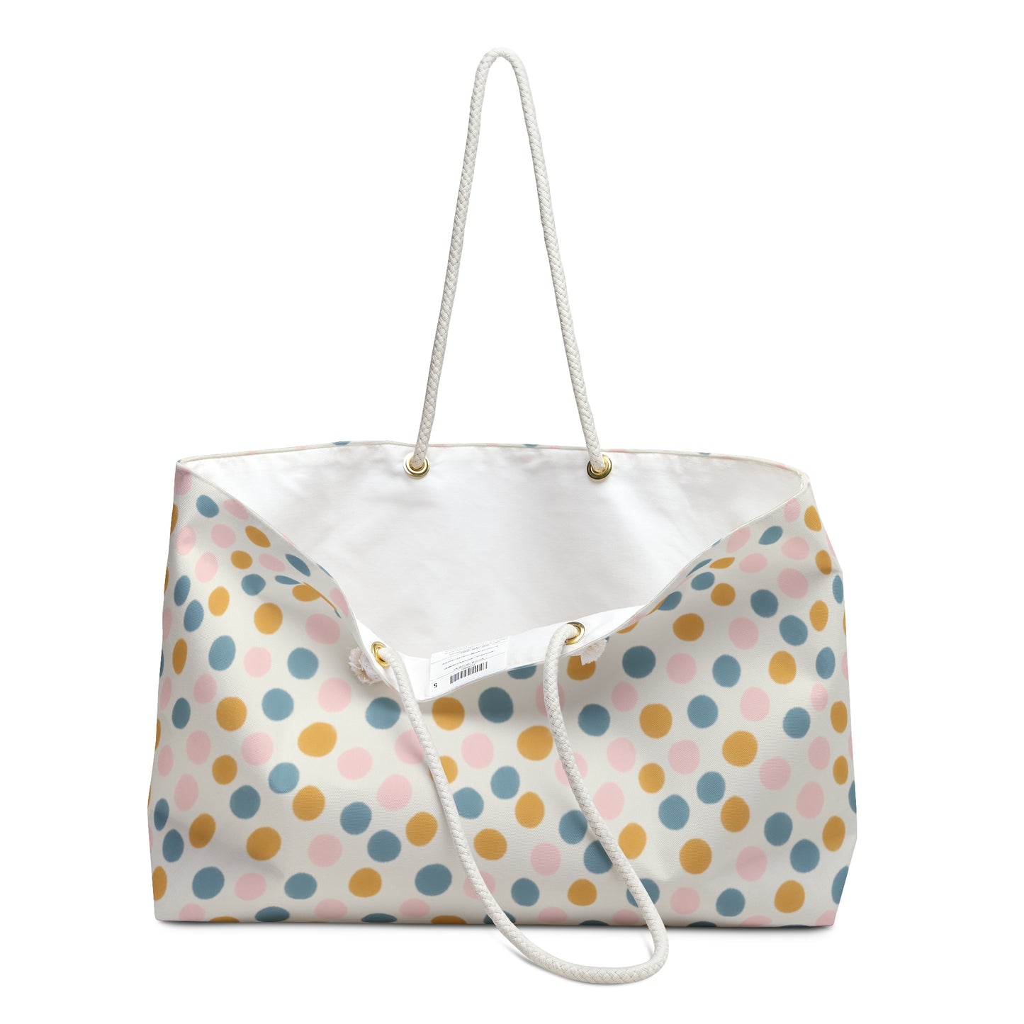 Colorful Polka Dot Weekend Bag - Stylish & Versatile Travel Tote