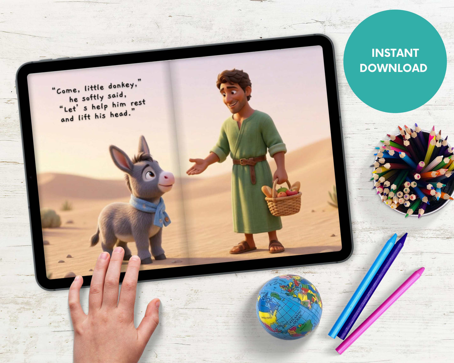 Dottie the Kind Donkey Kids Digital Storybook