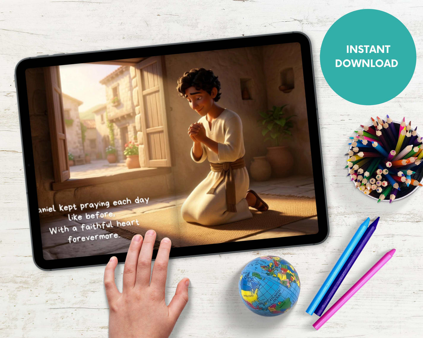 Daniel in the Lion’s Den Kids Digital Storybook