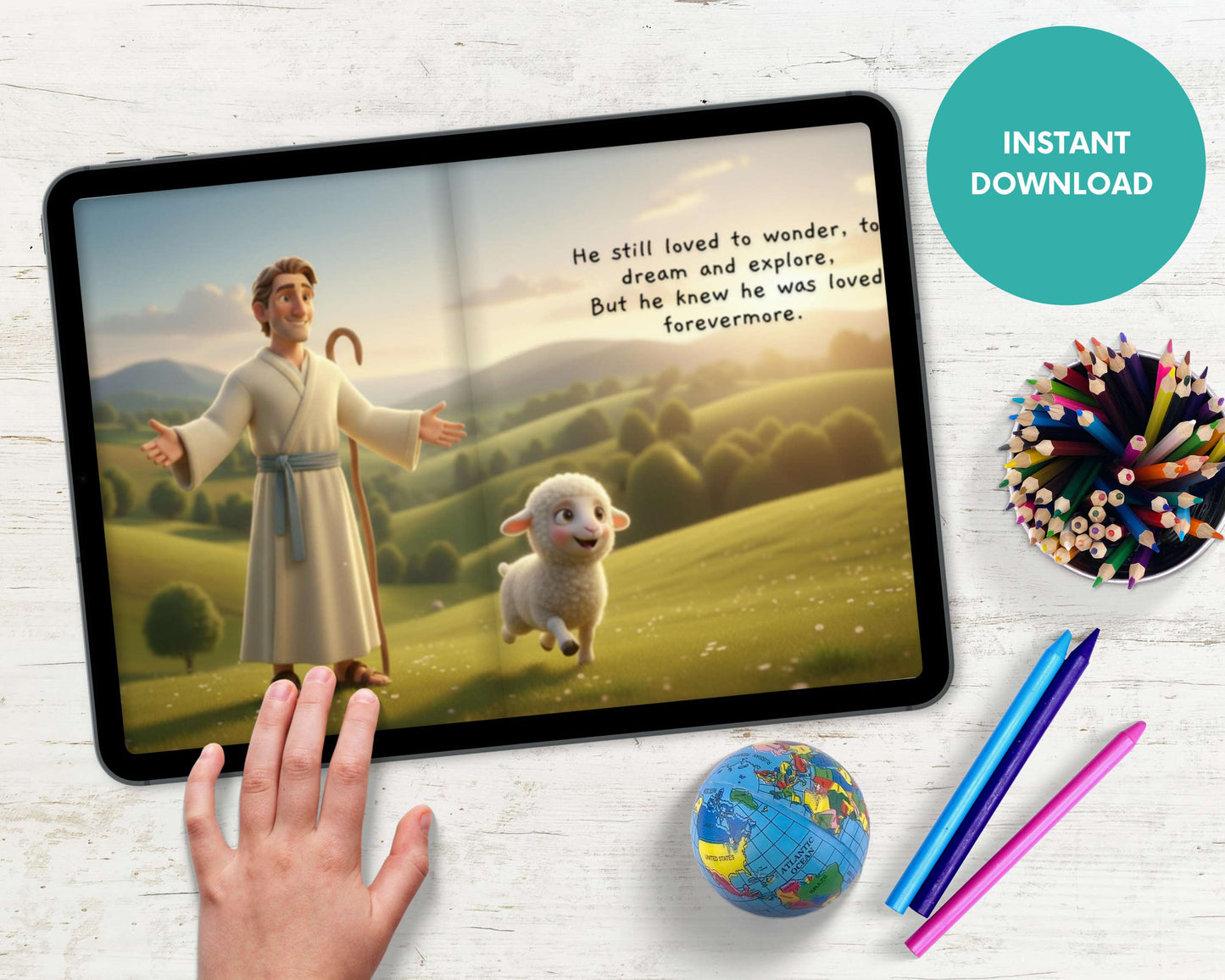 The Little Lost Sheep Kids Digital Storybook