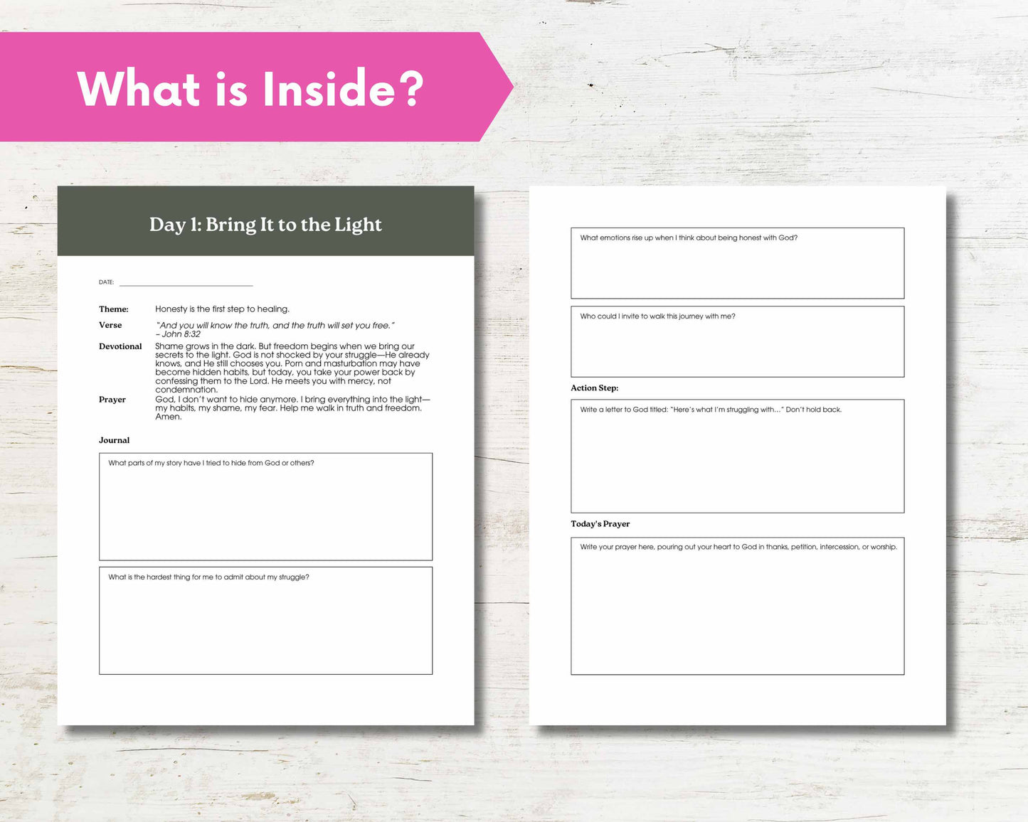 From Broken to Beloved | 7-Day Christian Healing Journal for Women Overcoming Porn, Masturbation & Sexual Trauma