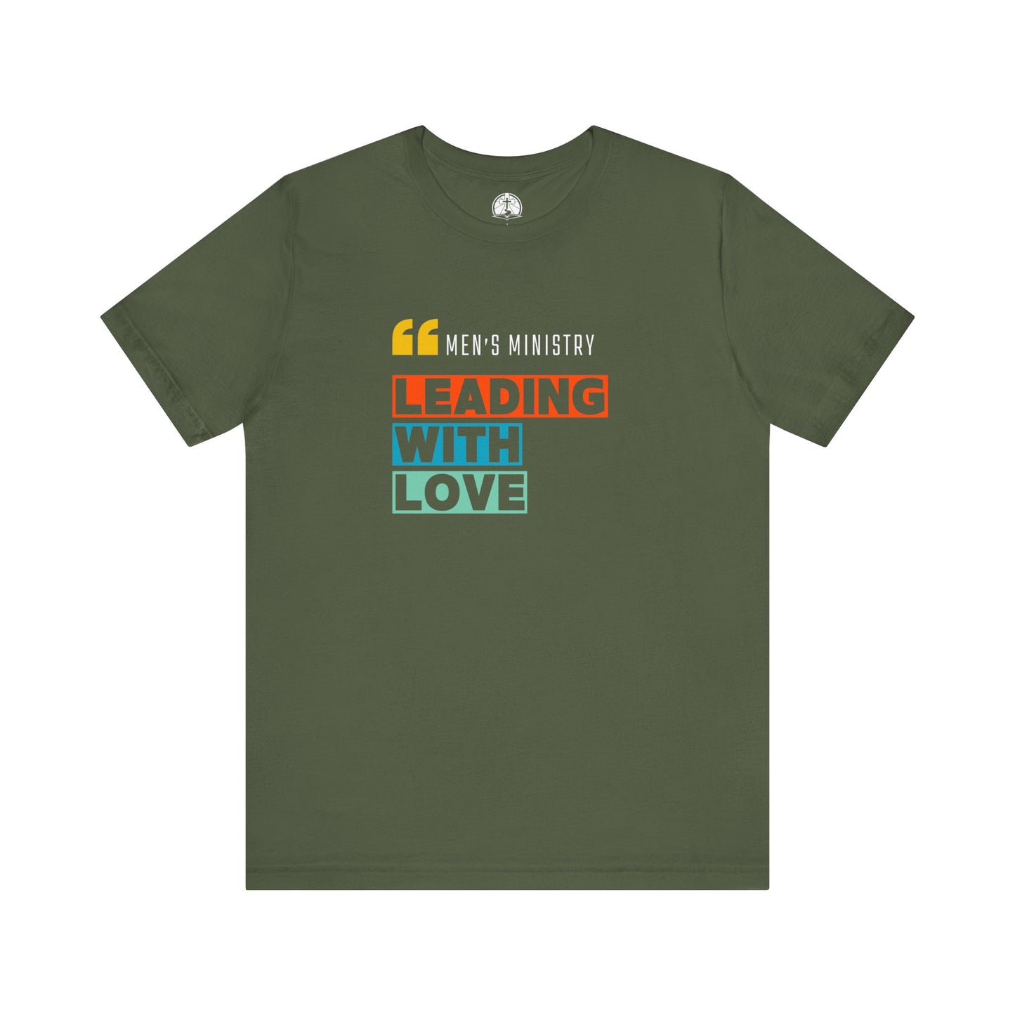 Christian Men's Ministry T-Shirt - Leading with Love