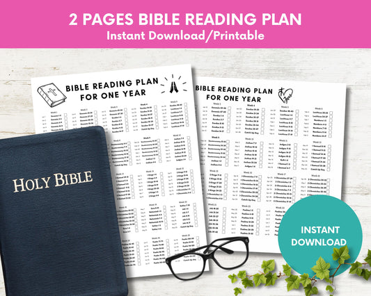 2026 Old and New Testament Bible Reading Plan for Christians,Read the Bible in One Year