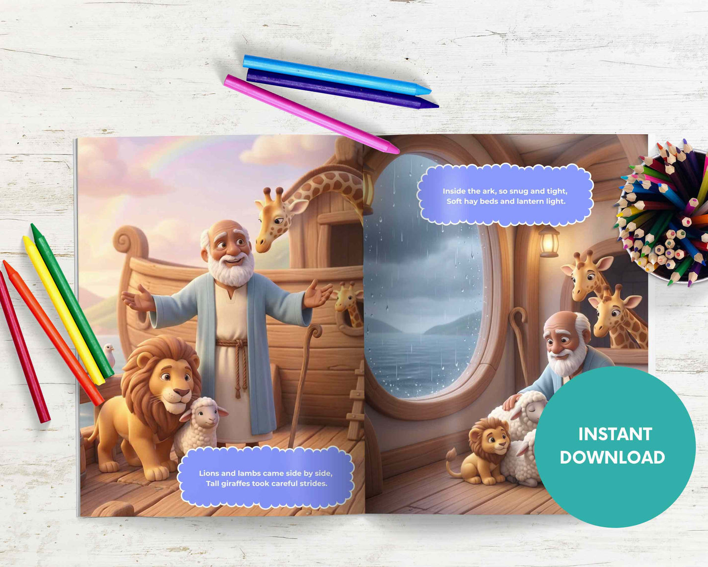 Noah’s Big Boat Adventure Kids Digital Storybook
