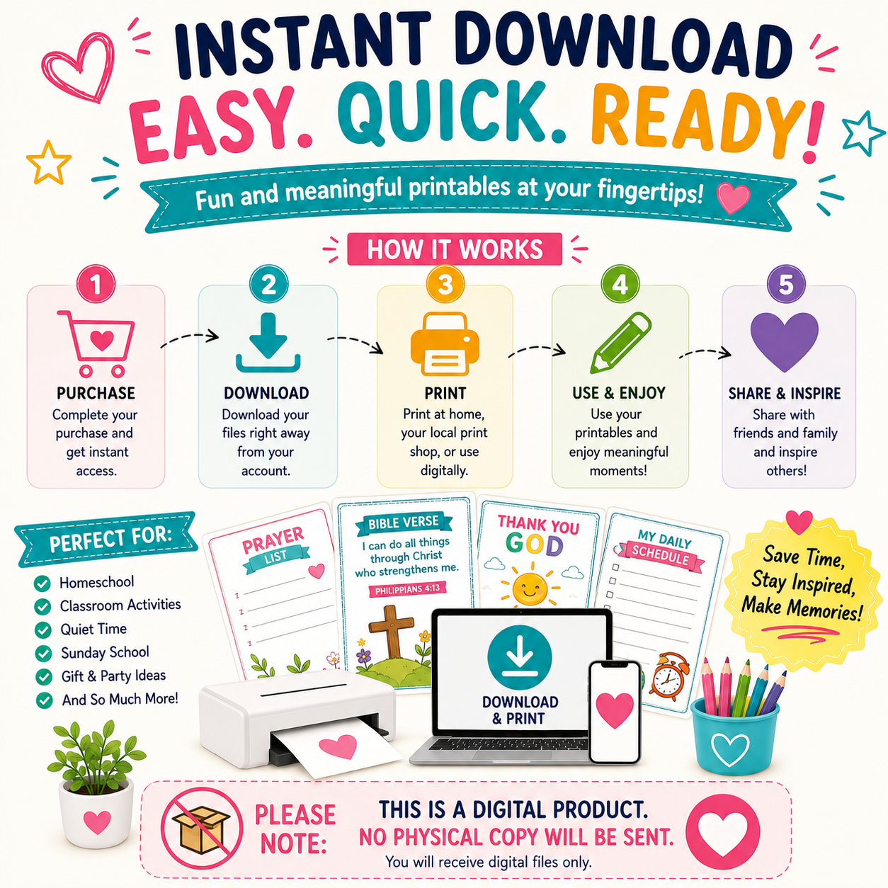 Back to School Mega Bundle for Kids – 10,000+ Pages of Fun, Faith & Learning (With Master Resell Rights!)