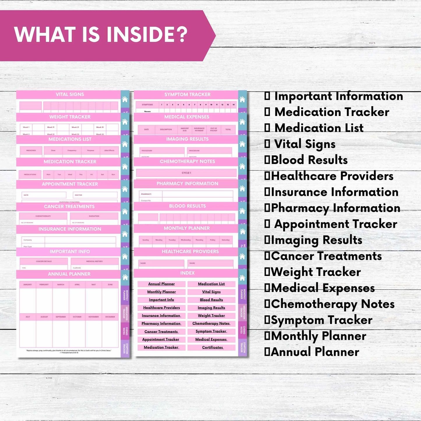 Digital Chemotherapy Health Planner for Christian Breast Cancer Warriors