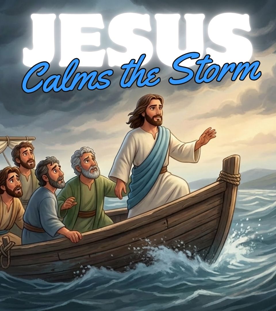 Jesus Calms the Storm Kids Digital Storybook