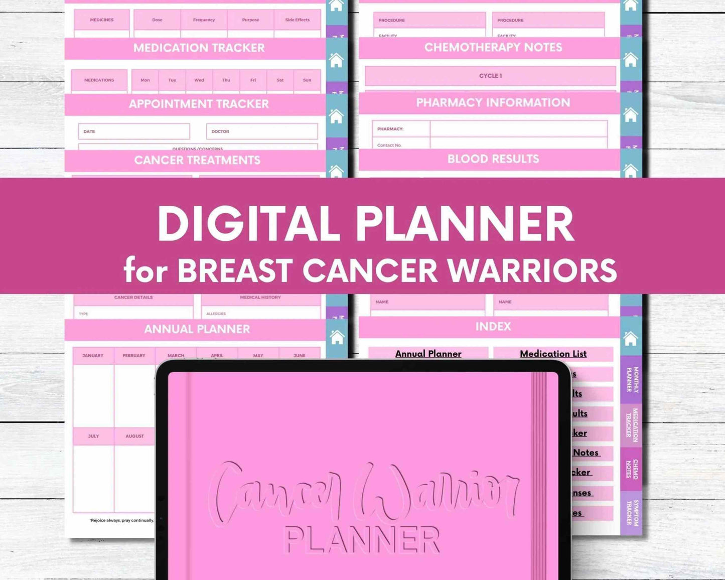 Digital Chemotherapy Health Planner for Christian Breast Cancer Warriors