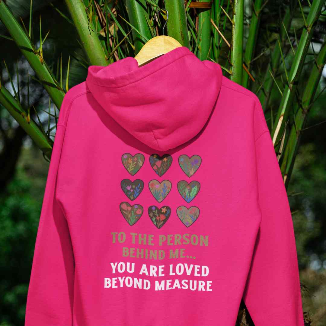 Heartfelt Unisex Heavy Blend™ Hooded Sweatshirt – 'To The Person Behind Me'